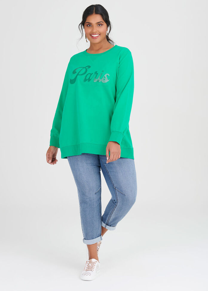 Organic Paris Sweat, , hi-res