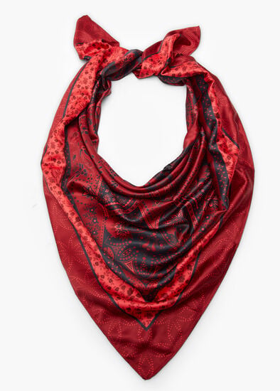 Bohemian Print Small Scarf