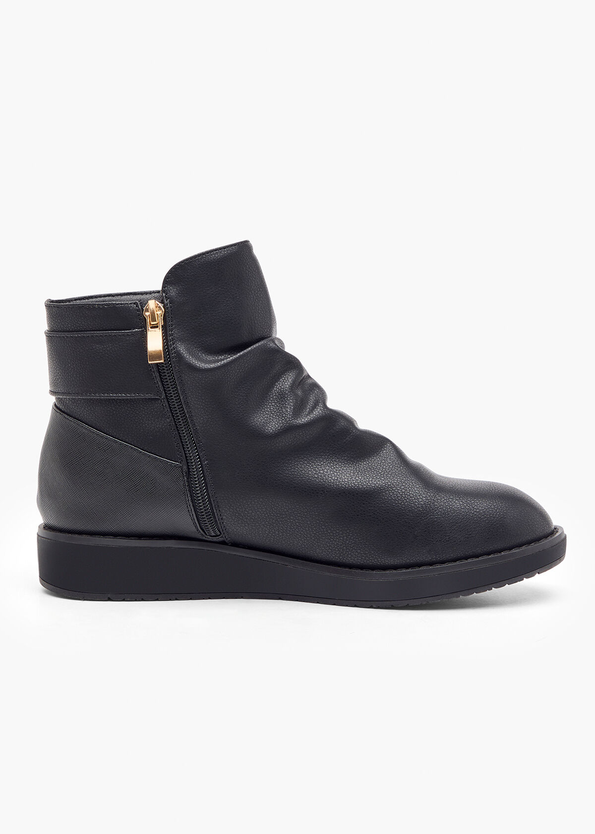 Bamboo wedge boots sales