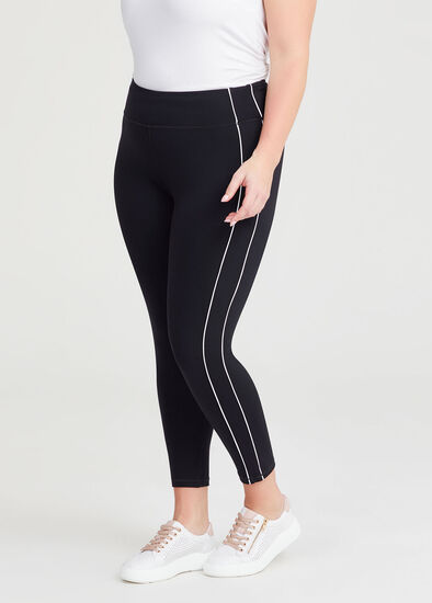 Plus Size Active Cloud Touch Trim Legging