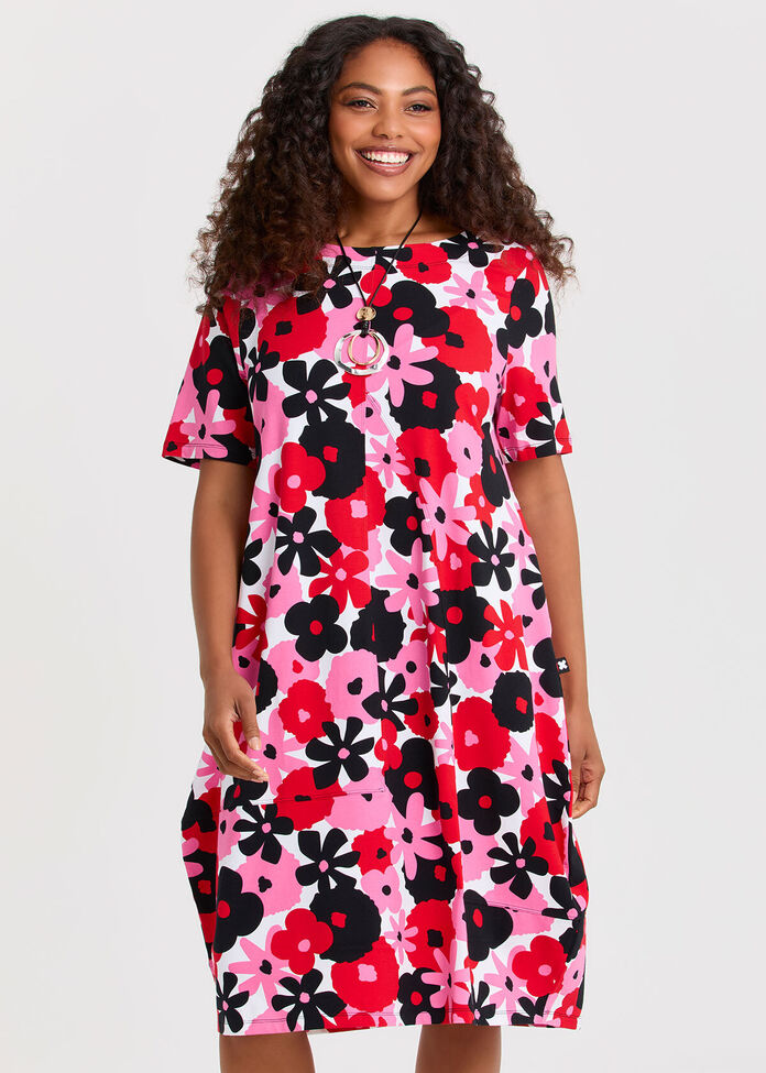 Pima Cotton Poppy Dress, , hi-res