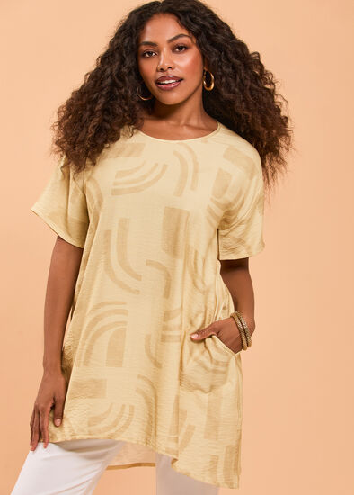Plus Size Tulip Evoke Natural Tunic