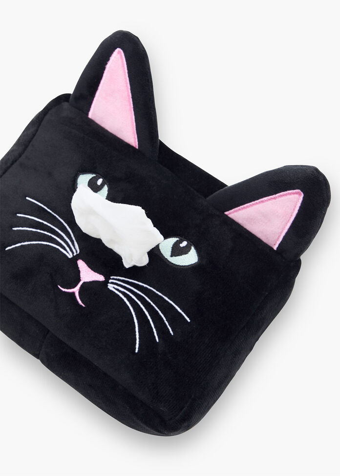Cat Tissue Box Cover, MULTI, hi-res