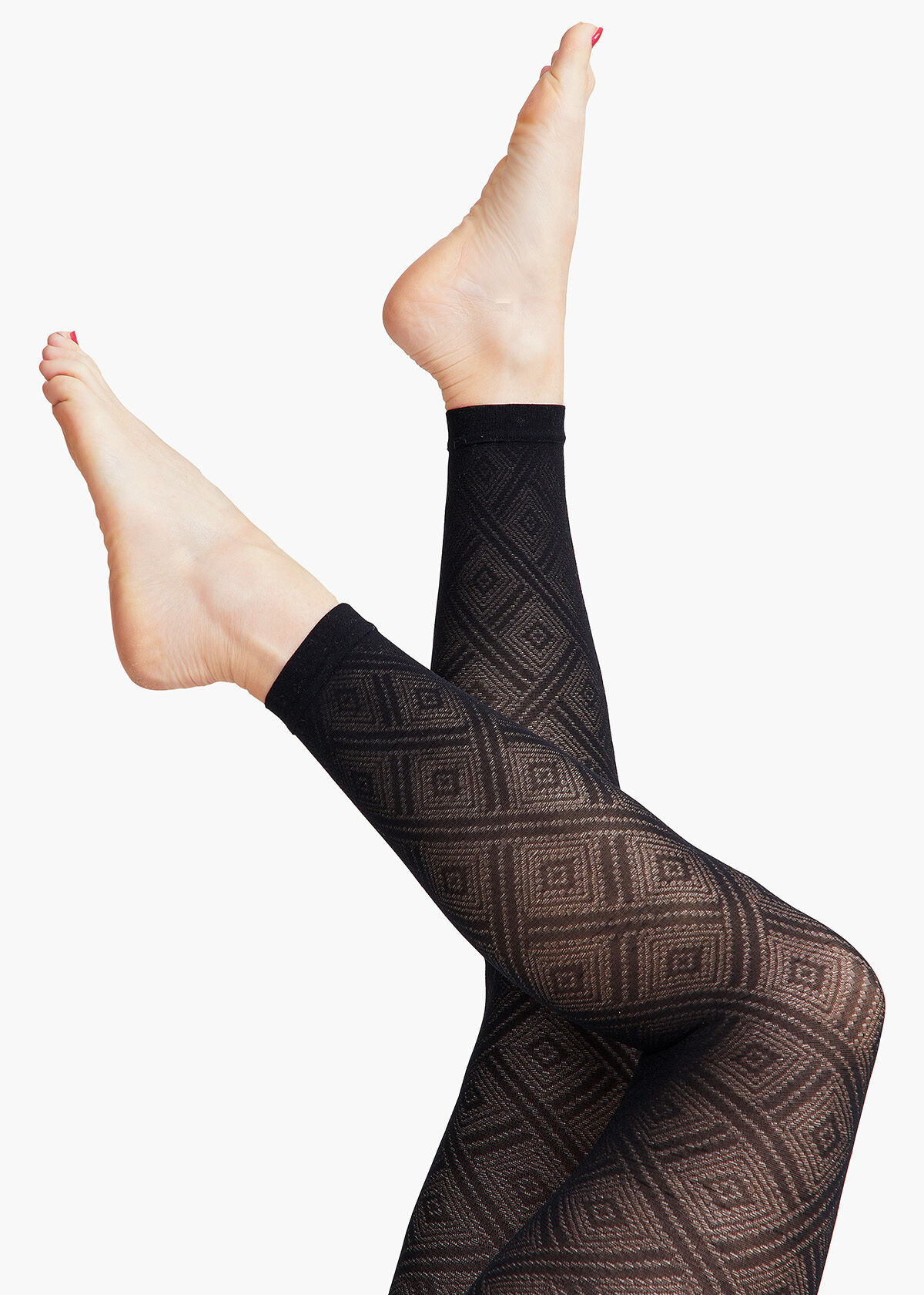Shop Curve 40D Diamond Footless Tights Accessories Taking Shape NZ
