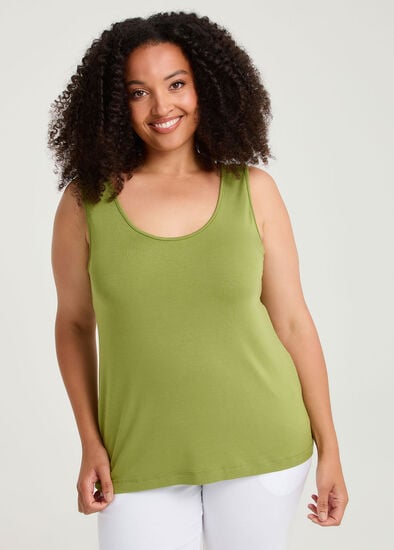 Plus Size Bamboo Base Cami