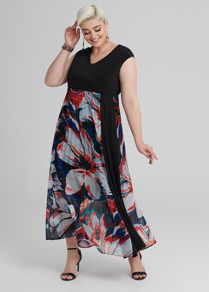 Island Floral Dress, , hi-res