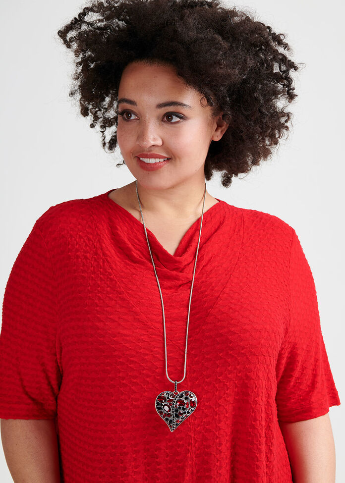 Layla Heart Necklace, , hi-res