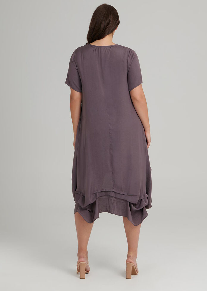 Shop Heart & Soul Dress in Grey, Sizes 12-30 | Taking Shape AU