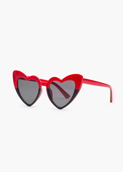 Splice Heart Sunglasses