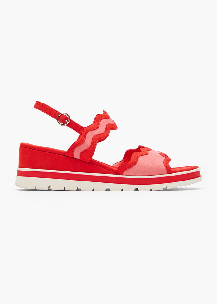 Flexible Wedge Sandal, , hi-res