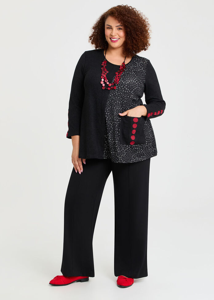Bold Muse Spliced Snug Tunic, , hi-res