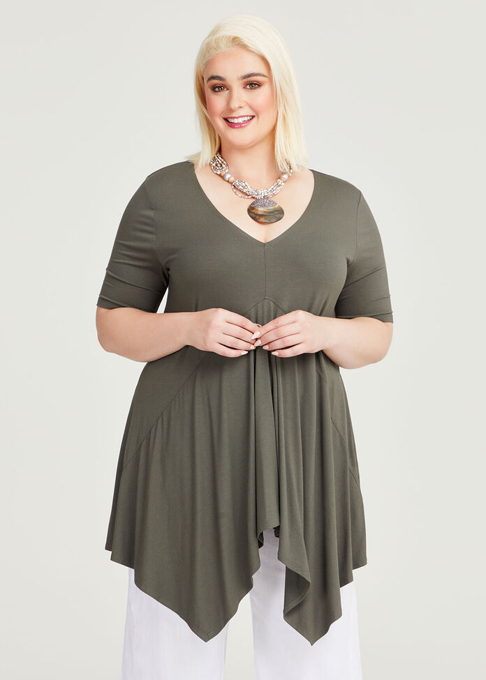 Shop Plus Size Maia Top in Green | Taking Shape AU