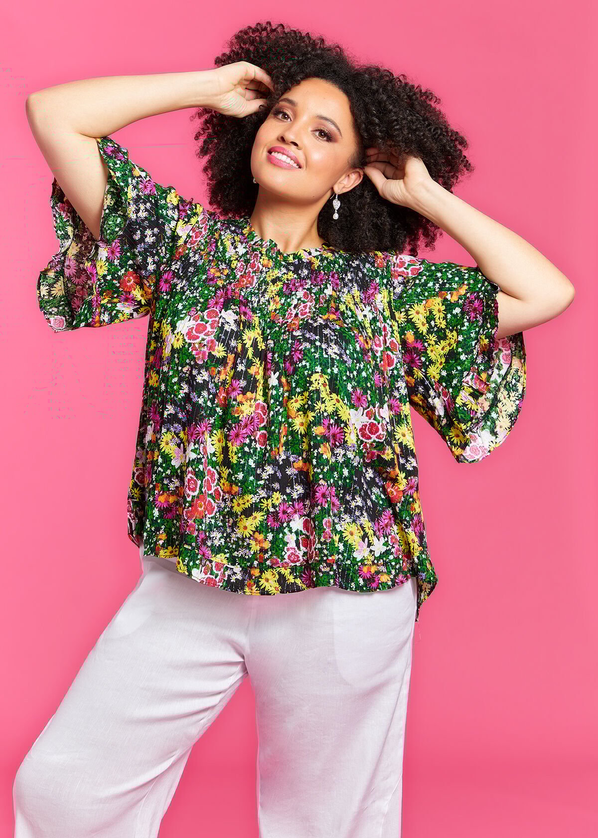 Plus size on sale occasion tops