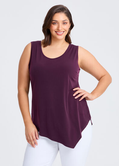 Plus Size Luna Mix Media Tank