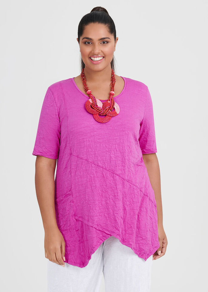 Cotton Summertide Top, , hi-res