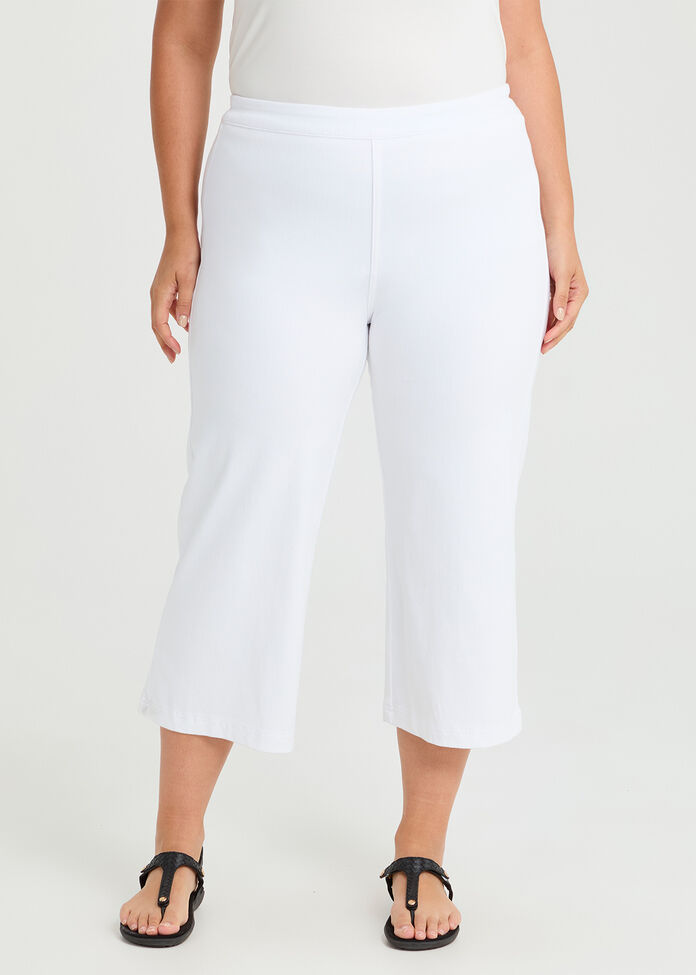 The Travel Wide Leg Crop Jean, , hi-res