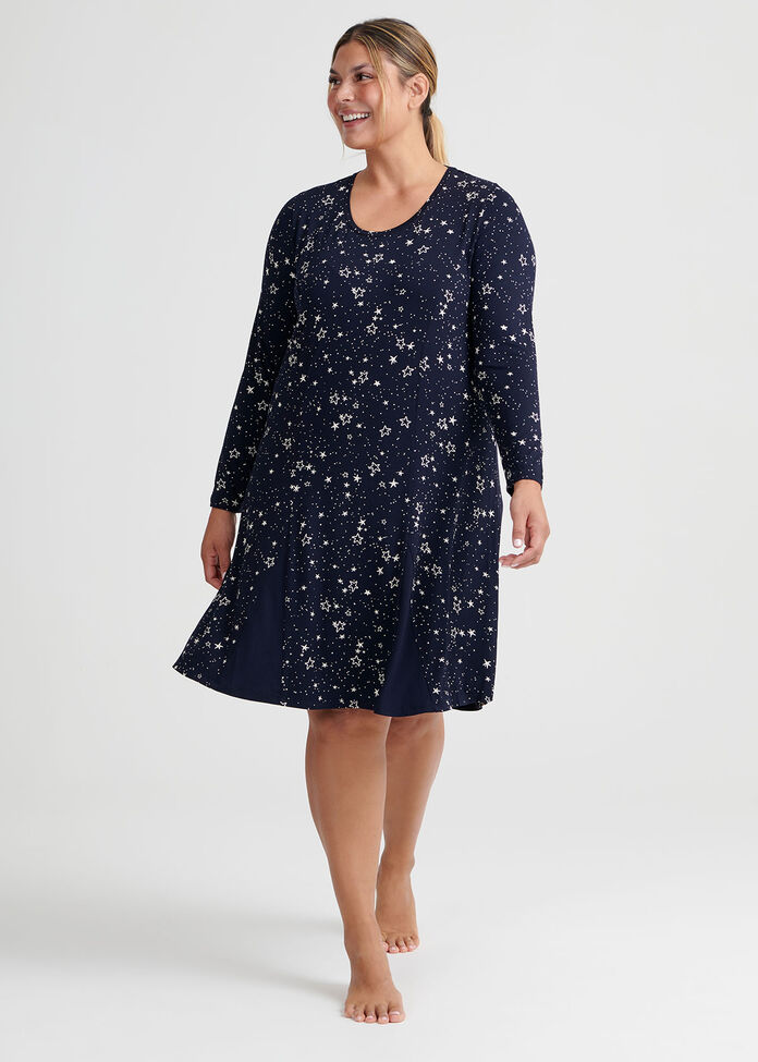 Starry Night Nightie, , hi-res