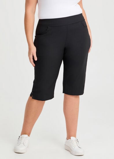 Plus Size Editorial Base Pocket Short