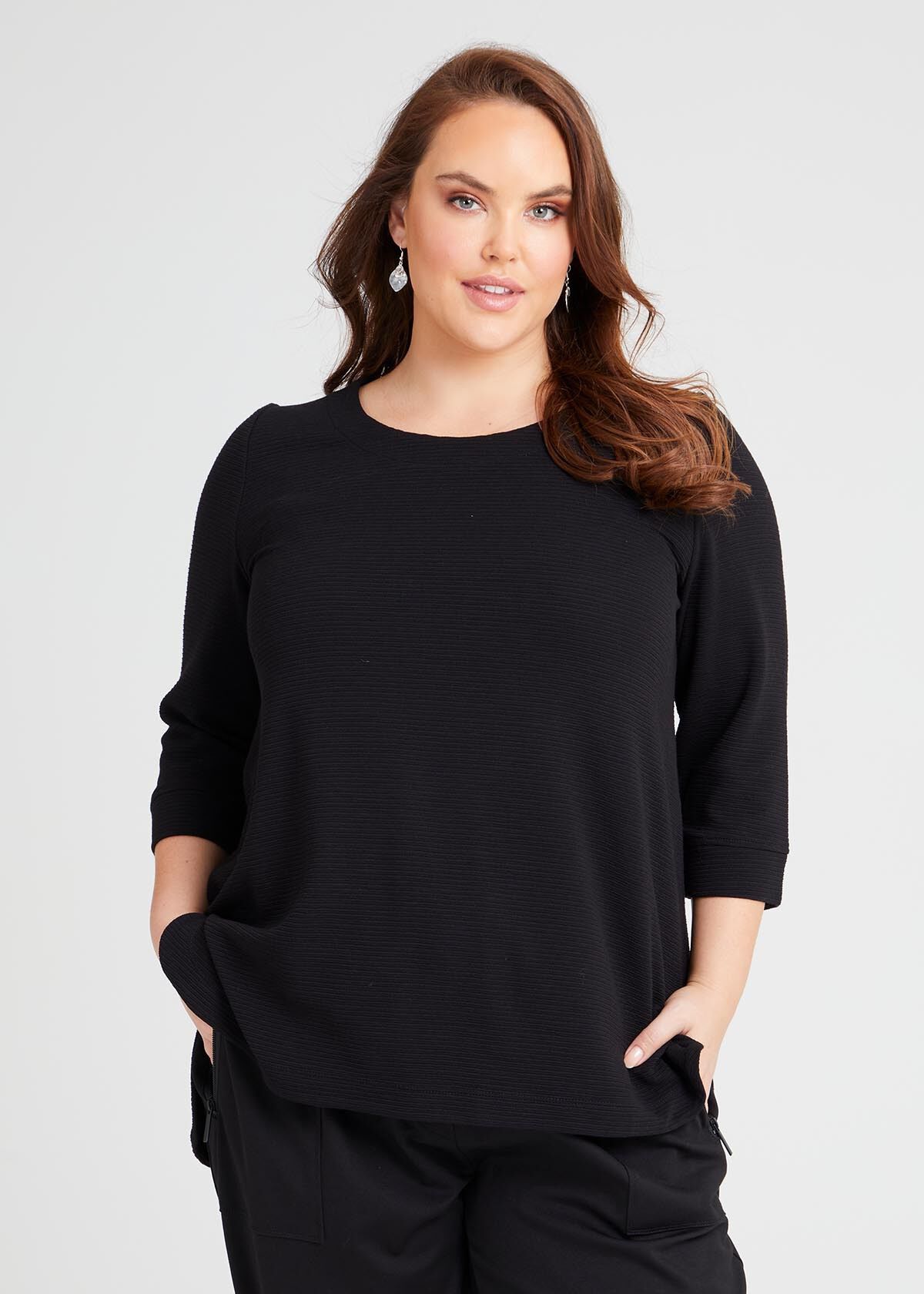 Plus Size Women's Long Sleeve Tops 