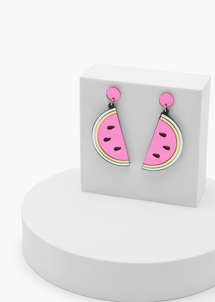 Watermelon Earrings, , hi-res
