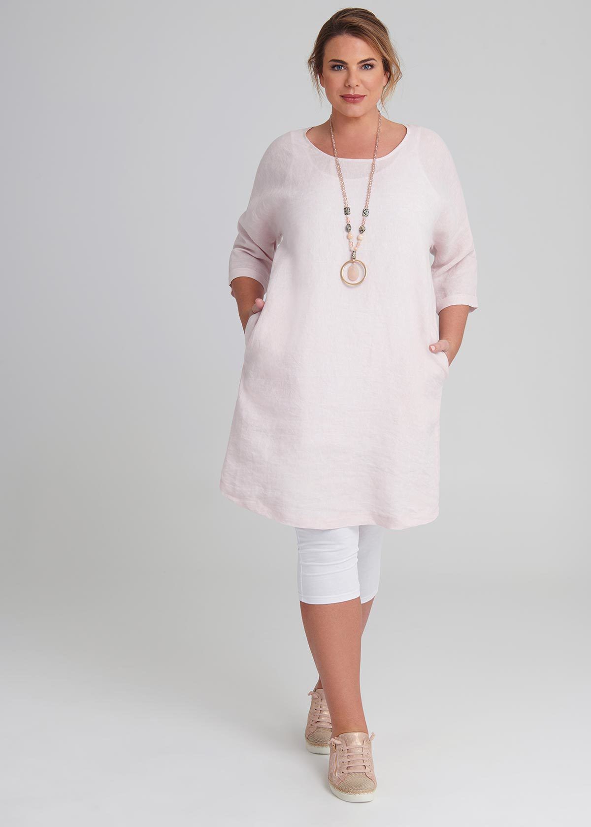 linen dress size 24