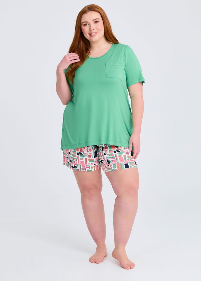 Bamboo Pocket Pyjama Top, , hi-res