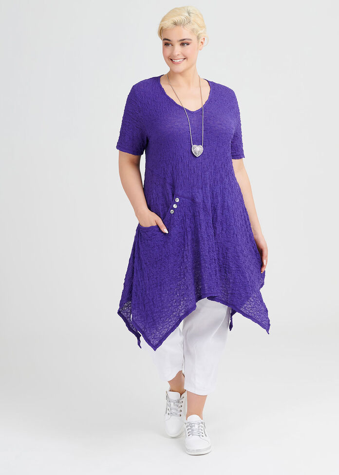 Edge Cotton Tunic, , hi-res