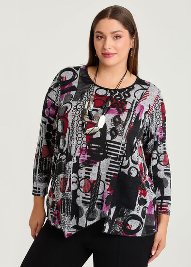 Plus Size Red Reign Snug Tunic