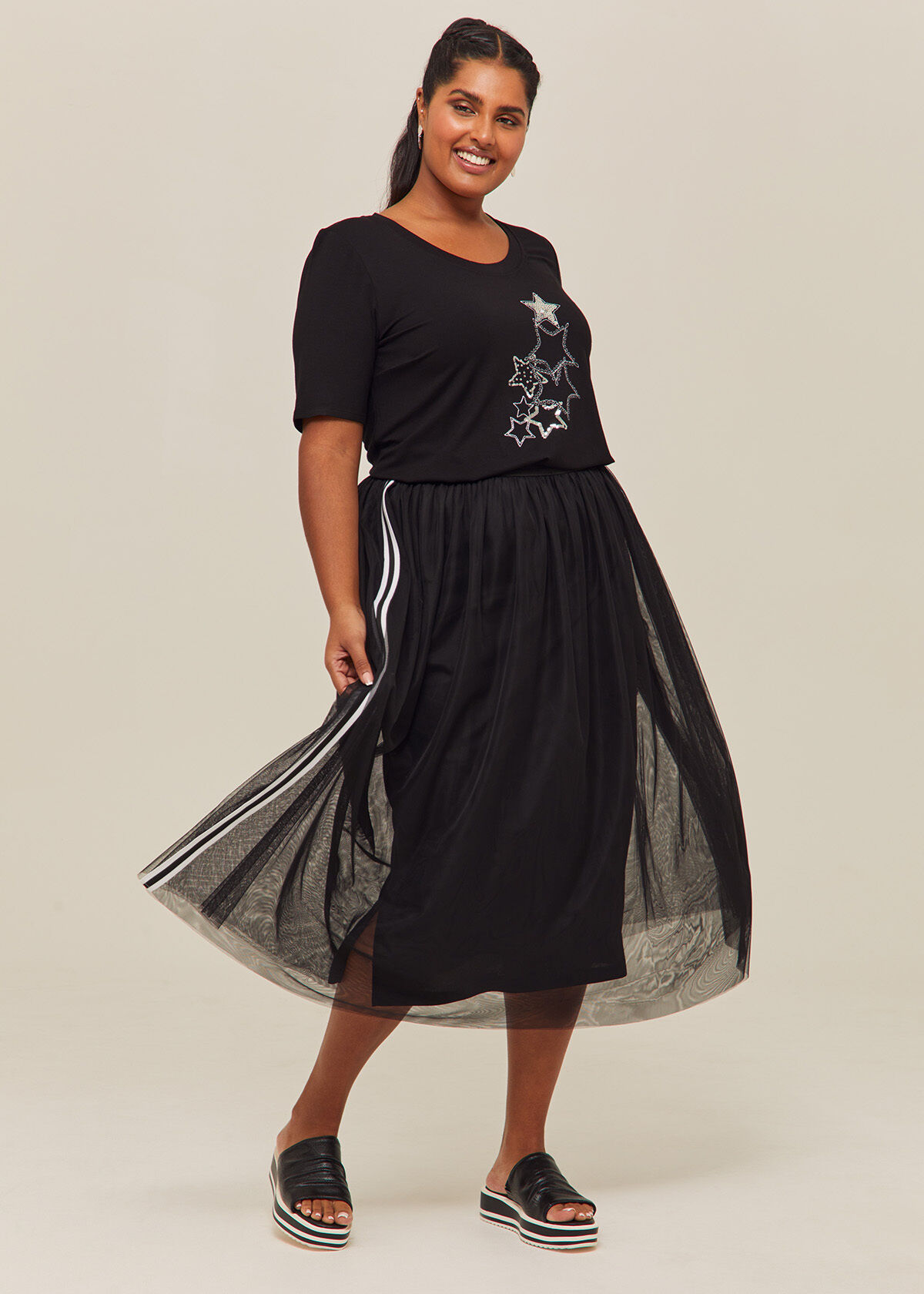 Attic Salt Skirts  Buy Attic Salt Leopard Butt Shorts With Black Tulle  Skirt Online  Nykaa Fashion