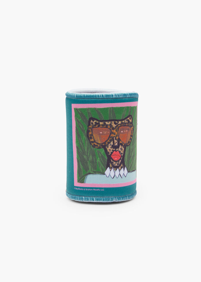 Bouffants Cheetah Drink Cooler, , hi-res