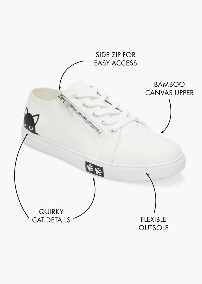 Kitty Bamboo Sneaker, , hi-res