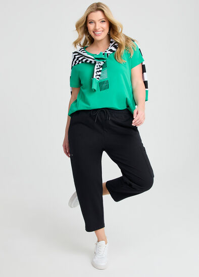 Plus Size Graphic Active Outfit