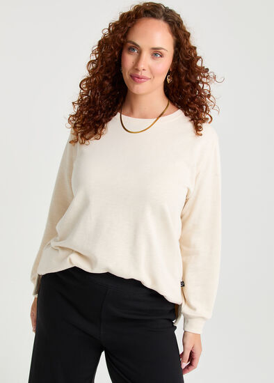 Plus Size Boyfriend Tunic Sweat