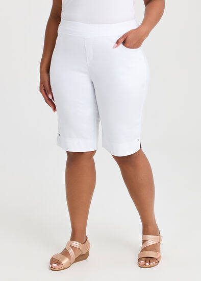 Plus Size Editorial Base Pocket Short