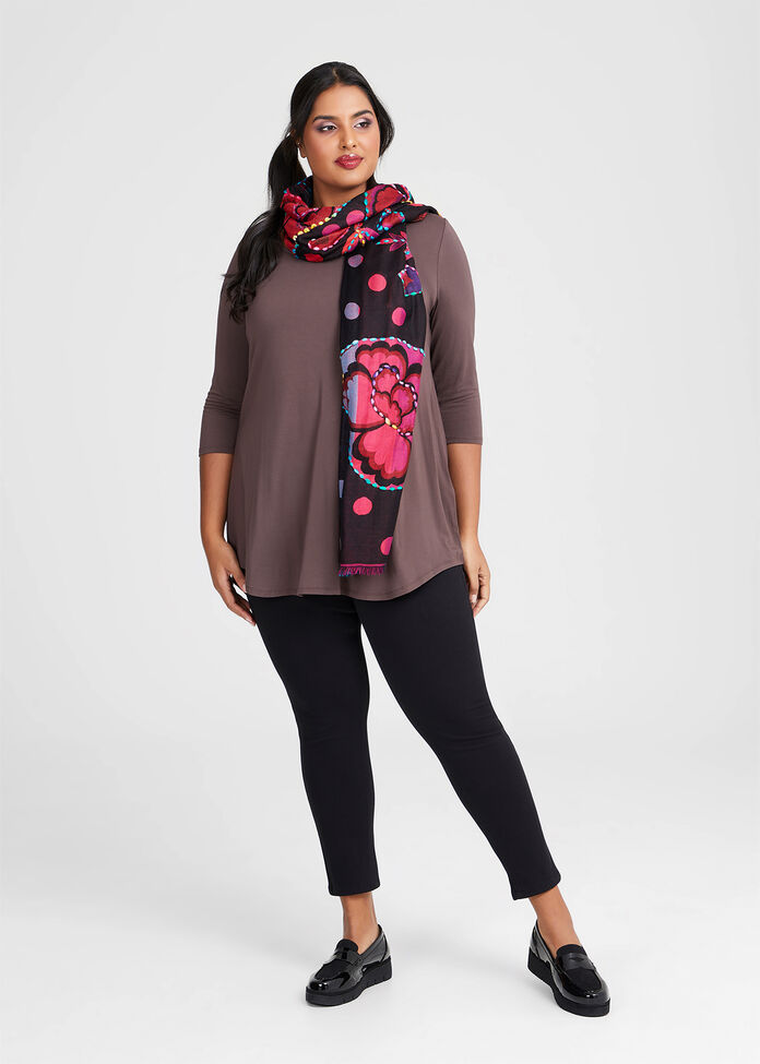 Fei Dress - Petal Scarf