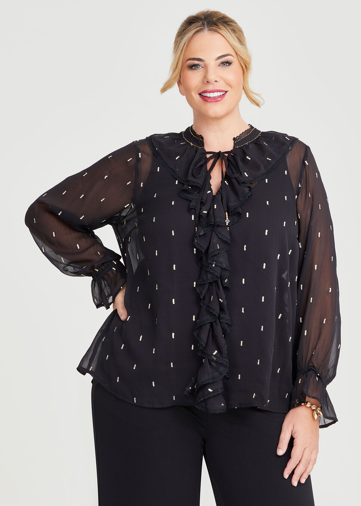 Plus Size Women's Evening Tops: Formal, Party & Dressy | Taking Shape USA