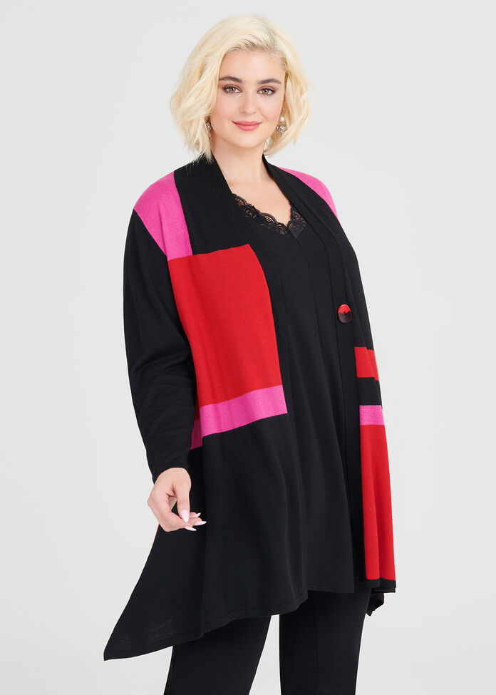 Mondrian Cardi, , hi-res