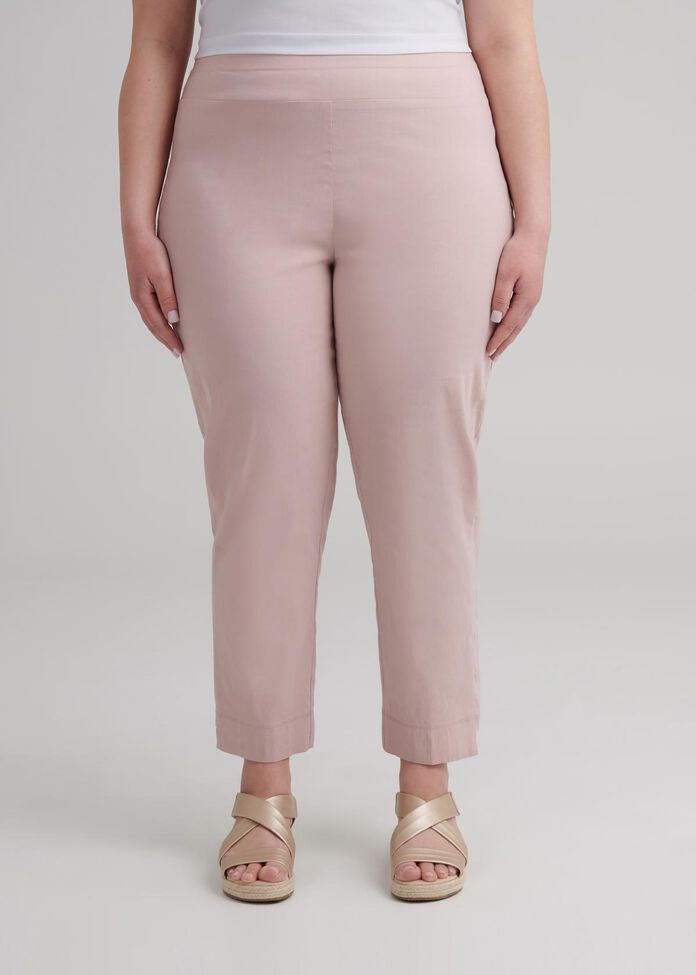 Petite Tencel Trapeze Pant, , hi-res