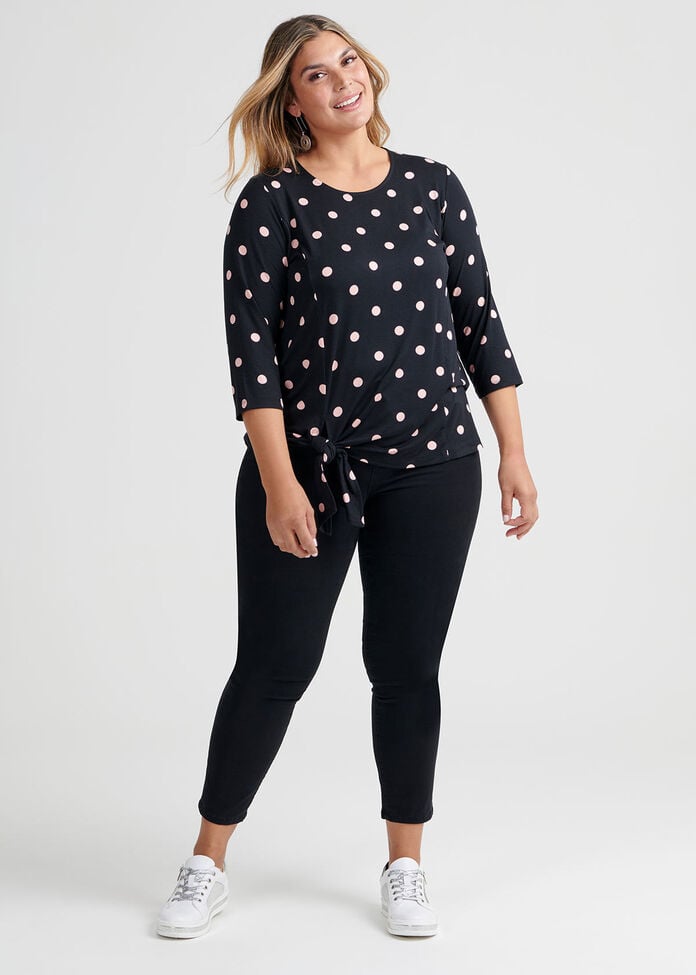Bamboo Side Knot Top, , hi-res