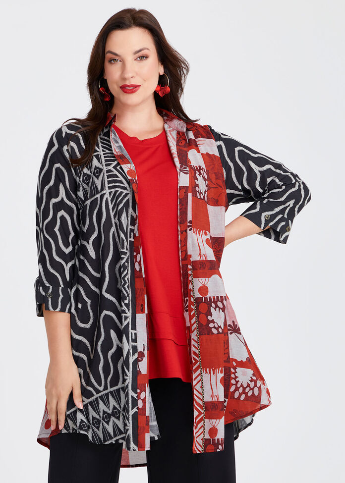 NWT Revivall Women’s Plaid Cotton Blouse – Swing Dance Inspired – Large