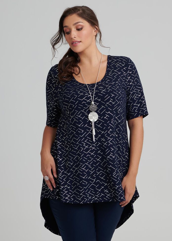 Shop Plus Size Clemence Top in Navy | Taking Shape AU