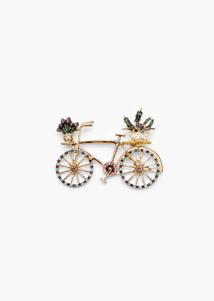 Provincial Bike Brooch, , hi-res