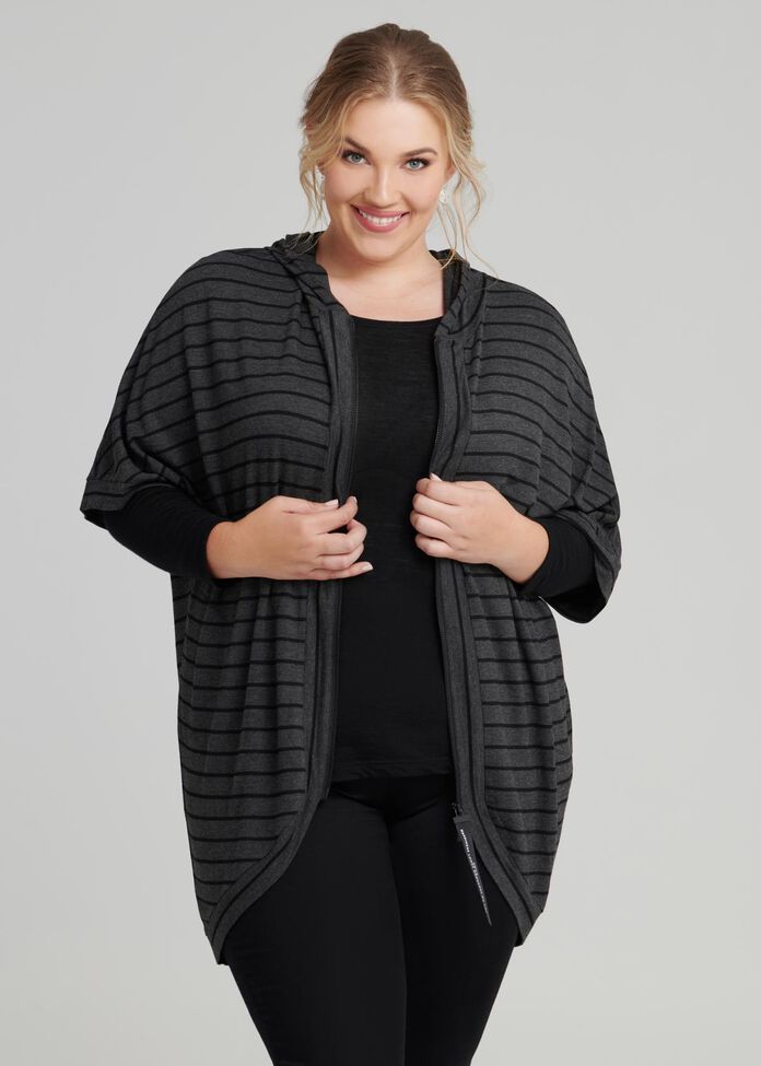 Cocooning Stripe Jacket, , hi-res