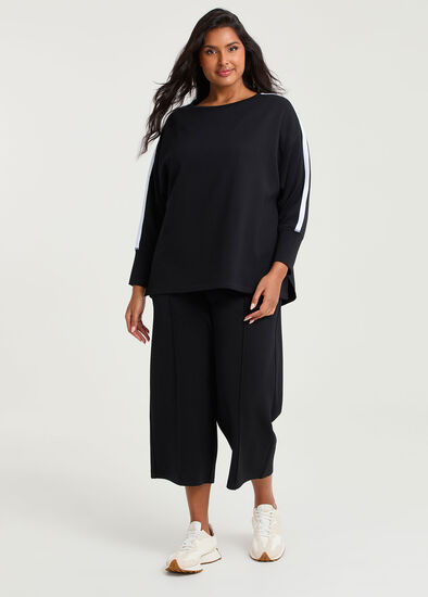 Plus Size Luxe Touch Crop Trackpant