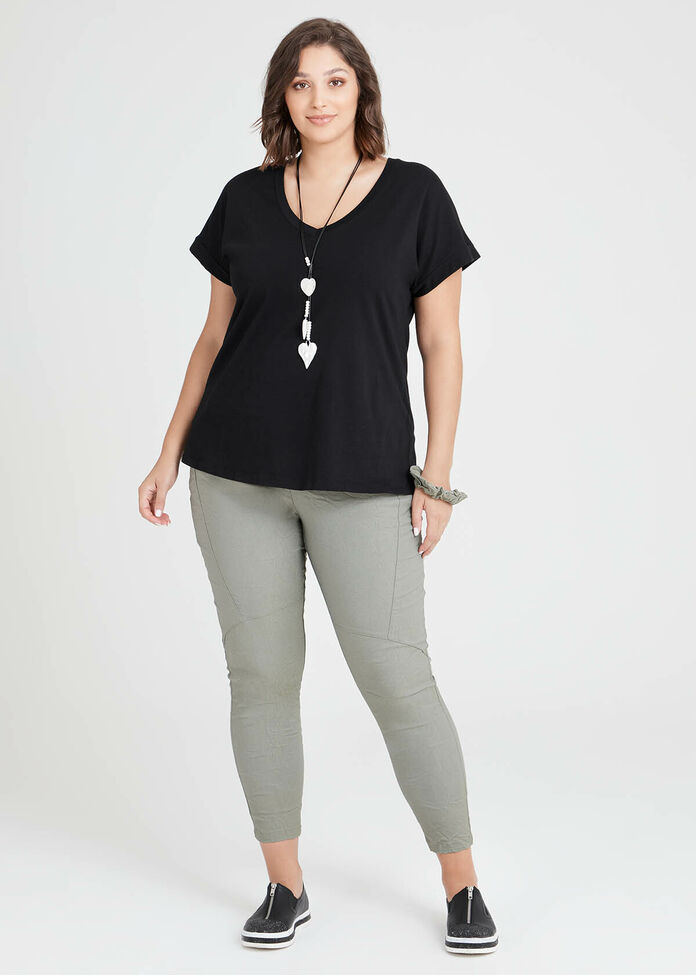 Seam Detail Jogger Pant, , hi-res