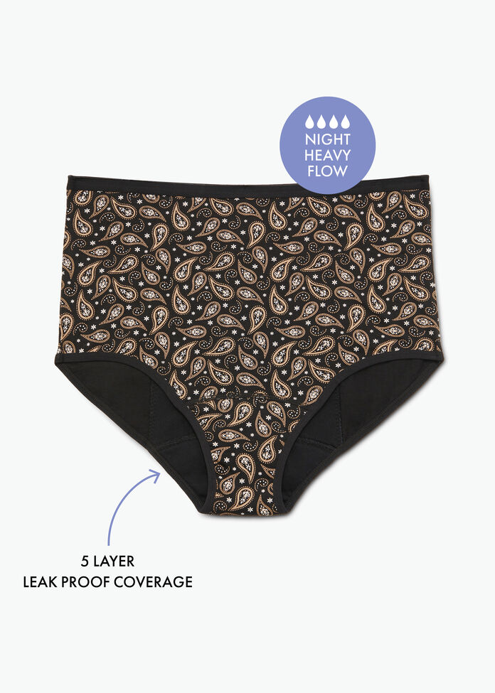 Period Leak Proof Undies Night Heavy, , hi-res