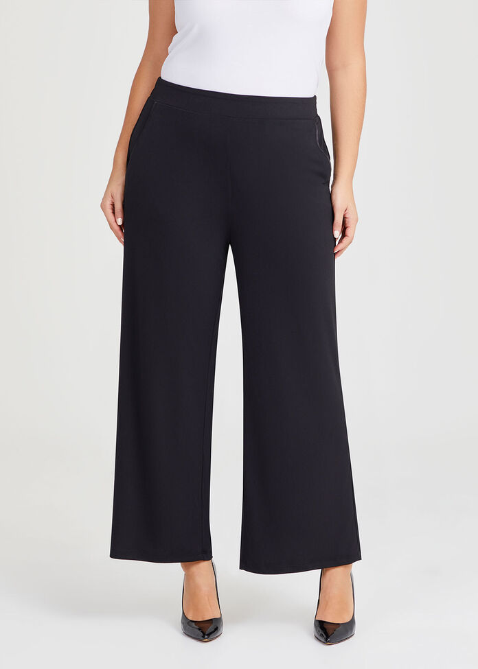Eliza Knit Wide Leg Pant, , hi-res