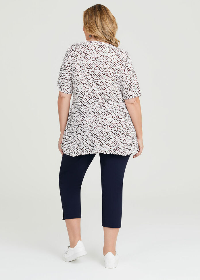 Shop Plus Size Taylor Printed Top in White | Taking Shape AU