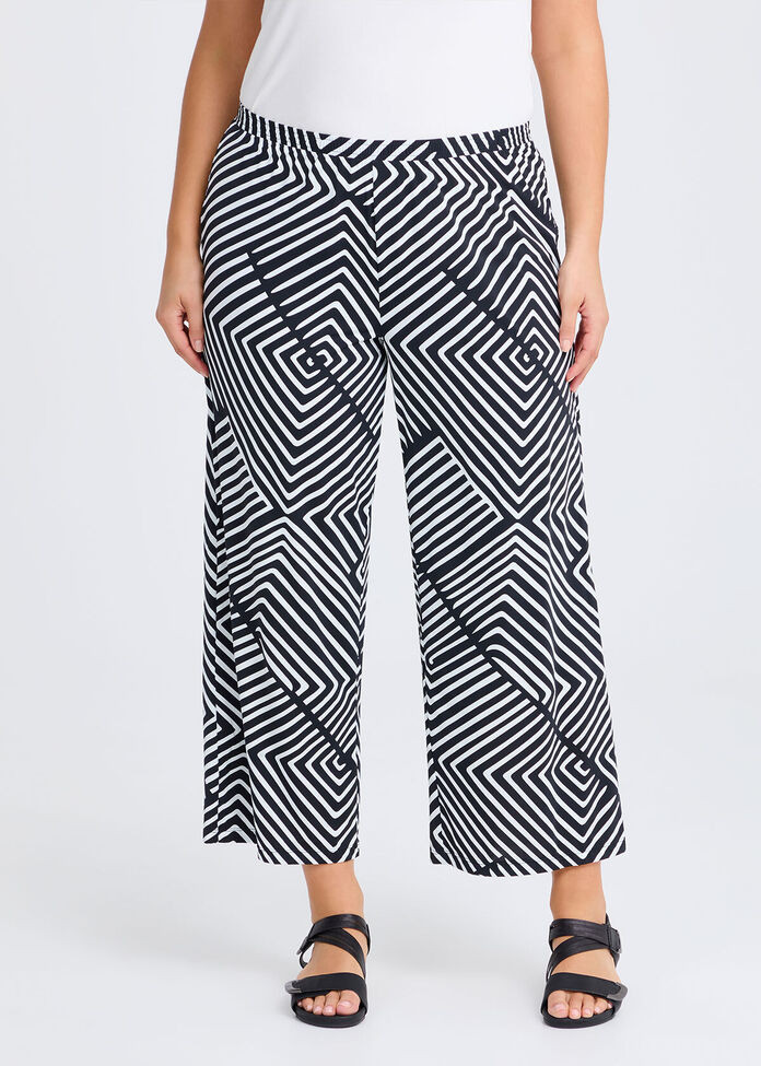 Shop Plus Size Stripe Swim Pull On Pant, Stripes | Taking Shape AU