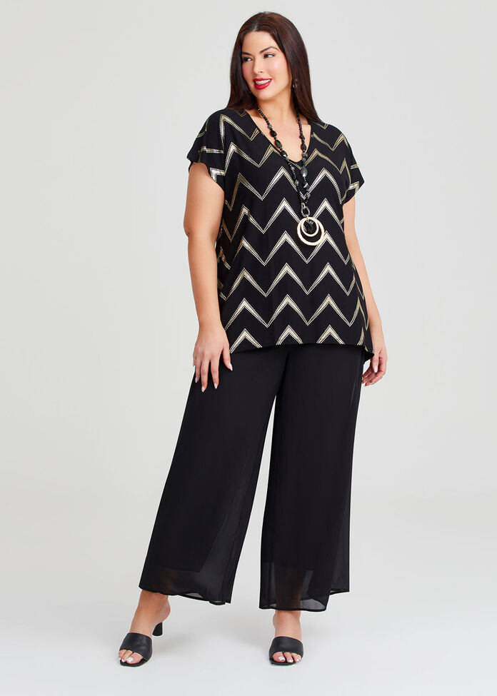 Gold Rush Party Top, , hi-res